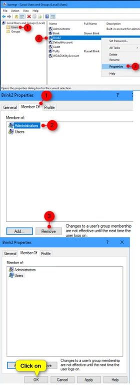 remove local group member powershell